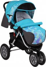 Коляска Capella S-901 WF Air Сибирь 2014 Aqua grey