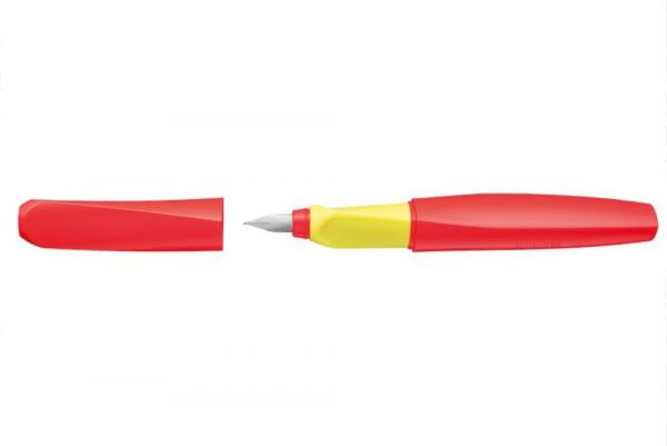 Ручка перьевая Pelikan Office Twist Color Edition P457 коралловый неон M, 1 шт